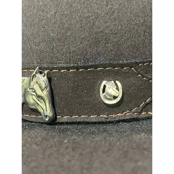 Cody James WOOL FELT Dark Brown Western Cowboy Hat Size XL Unisex Adult - Picture 12 of 14